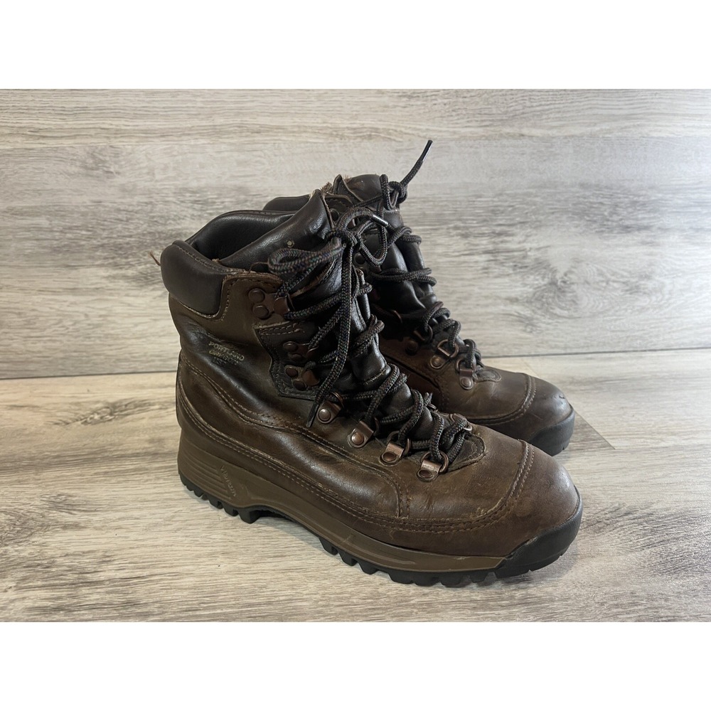 DANNER Men's Combat Hiker Brown Leather Boots 43100 Size 5.5 M